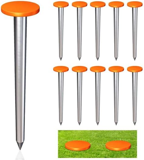 Low Profile Galvanized Survey Stakes .
